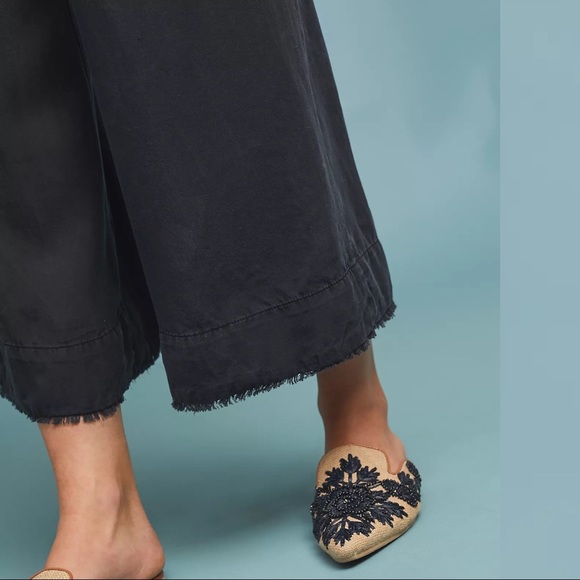 Anthro Cloth & Stone Namua Wide Leg Linen Pants - Picture 3 of 15